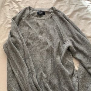 Lucky Bran Men's Gray Pullover Thermal